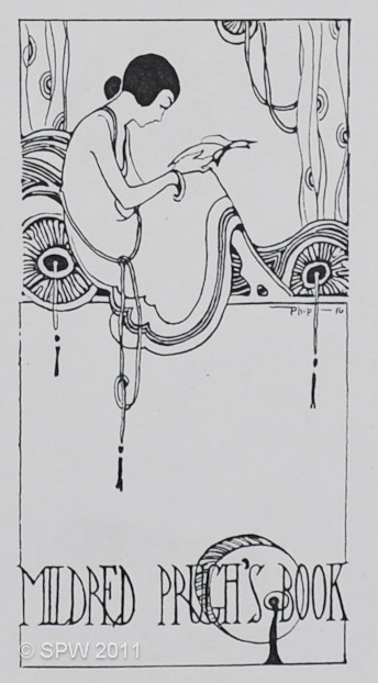 Mildred Prugh Bookplate (PWP-256)