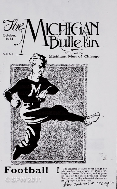 Football Number, Michigan Bulletin (PWP-334)