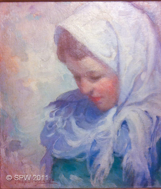 Woman in White Hood (PWP-396)